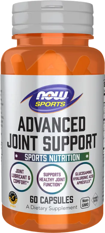 NOW Foods Advanced Joint Support Glucosamine, Hyaluronic & AprèsFlex® Boswellia Ставен Комплекс - 60 капсули, 60 дози