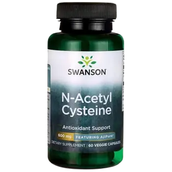 AjiPure N-Acetyl Cysteine 600 мг - 60 капсули, 60 Дози