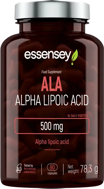 Алфа Липоева Киселина / ALA / Alpha Lipoic Acid 500 mg