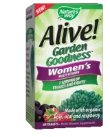 Nature's Way Alive! Garden Goodness Women's Multi Мултивитамини за жени х 60 таблетки