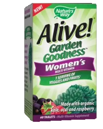 Nature's Way Alive! Garden Goodness Women's Multi Мултивитамини за жени х 60 таблетки