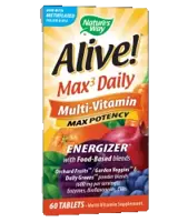 Nature's Way Alive! Max³ Daily Multi-Vitamin Максимална Потентност х 60 таблетки