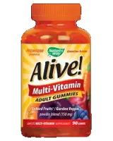 Nature's Way Alive! Multi-Vitamin's for Adult's 100 mg Дъвчащи мултивитамини за възрастни х 90 таблетки