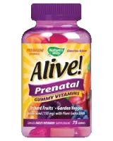 Alive! Prenatal Gummy Vitamins Мултивитамини за бременни и кърмещи х 75 желирани бонбони