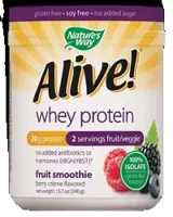 Nature's Way Alive! Whey Protein Суроватъчен протеин изолат с плодове и зеленчуци