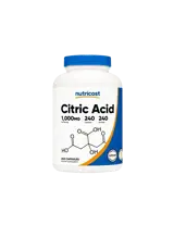 Nutricost Citric Acid Алкално-киселинен баланс х 240 капсули