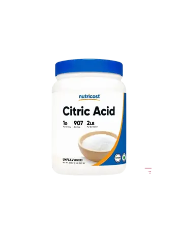 Nutricost Citric Acid Лимонена киселина на прах