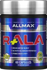 AllMax Nutrition R-ALA 150 mg 60 капсули, 60 Дози - Алфа Липоева Киселина