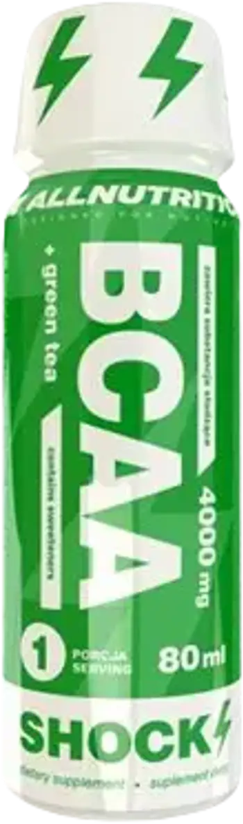 AllNutrition BCAA Shock + Green Tea Течна формула за енергия и възстановяване