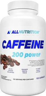 AllNutrition Caffeine 200 Power За енергия и фокус х 100 капсули