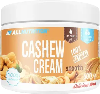 AllNutrition Cashew Butter Smooth Натурално кашу масло 500 грама