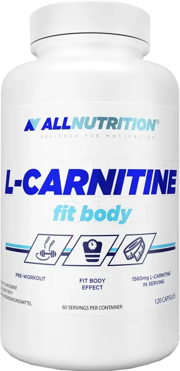 ALLNUTRITION L-Carnitine За изгаряне на мазнини и енергия х 120 Таблетки