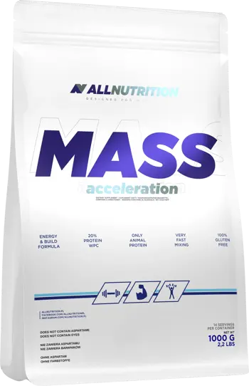 AllNutrition Mass Acceleration Гейнър за покачване на маса