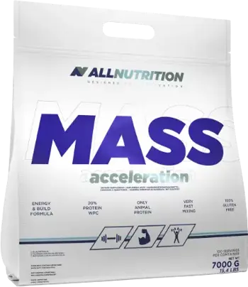 AllNutrition Mass Acceleration Гейнър за покачване на маса 7000 грама