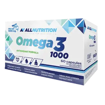 AllNutrition Omega 3 1000 Есенциални мастни киселини х 60 Гел капсули