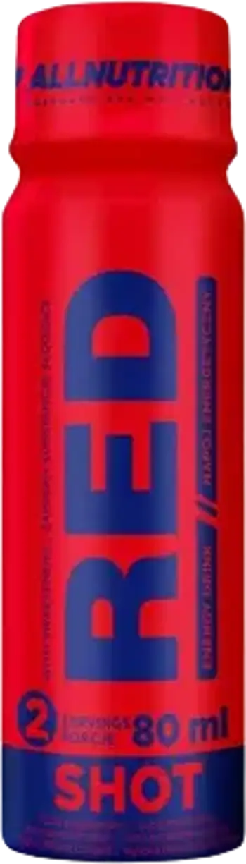 AllNutrition Red Shock Енергиен предтренировъчен шот 80 мл