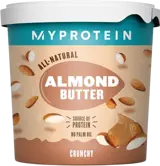 MyProtein Almond Butter Crunchy 100% Натурално Масло от Бадеми - 1000 грама