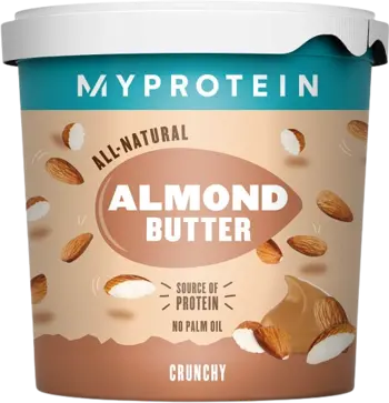 MyProtein Almond Butter Crunchy 100% Натурално Масло от Бадеми - 1000 грама