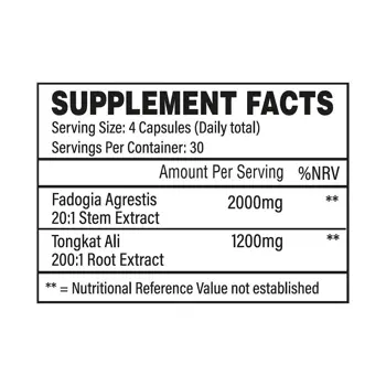 Alpha T | Testosterone Booster with Fadogia & Tongkat Ali