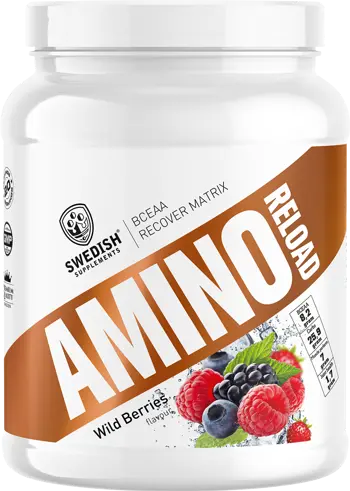 SWEDISH Supplements Amino Reload BCEAA Recover Matrix Есенциални Аминокиселини - 1000 грама, 20 дози