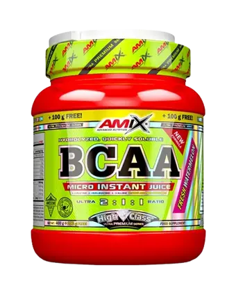 AMIX BCAA 2:1:1 Micro-Instant Juice 7000 мг - 500 грама, 50 дози