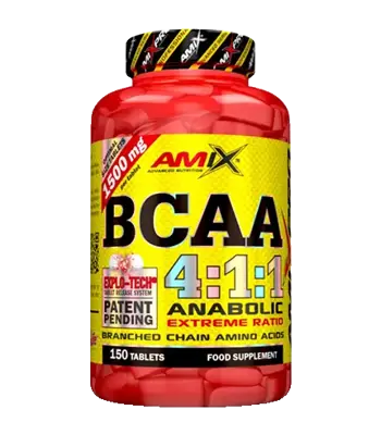 AMIX BCAA 4:1:1 Anabolic Extreme Rate Аминокиселини за мускулен растеж и възстановяване
