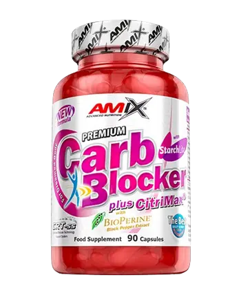AMIX Carb Blocker with Starchlite ® (Блокър на Въглехидрати) - 90 капсули, 45 дози