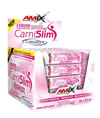 AMIX CarniSlim ® Lipotropic (Л-Карнитин) 1000 мг - 20 ампули x 25 мл
