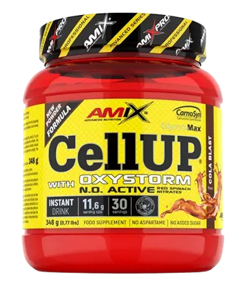 AMIX CellUp® with Oxystorm® Предтренировъчен Азотен Бустър - 348 грама, 30 дози