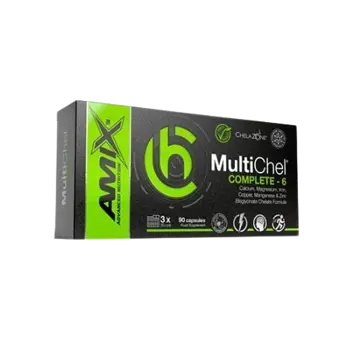 AMIX ChelaZone® MultiChel® Complete 6 Bisglycinate Chelate Мултиминерали Комплекс - 90 капсули, 30 дози