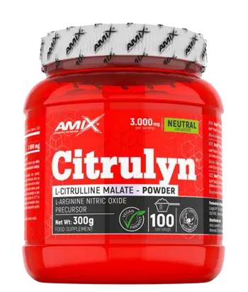 AMIX Citrulyn Powder 3000 мг L-Цитрулин Малат - 300 грама, 100 дози