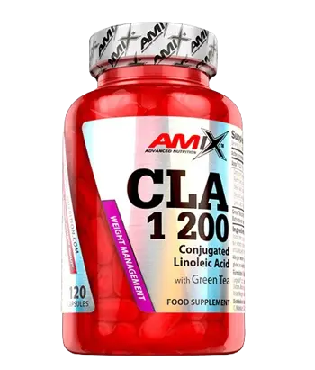 AMIX CLA 1200 мг + Зелен Чай - 120 капсули, 40 дози