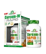 AMIX GreenDay Curcum-In Rapid ( с Куркума) - 60 капсули, 60 дози