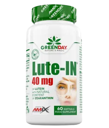 AMIX GreenDay Lute-IN 40 мг Лутеин - 60 гел капсули, 60 дози