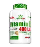 AMIX GreenDay Vitamin E 400 I.U. Витамин Е - 200 капсули, 200 дози