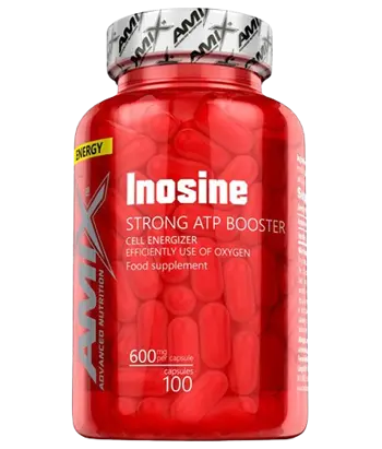 AMIX Inosine (Тренировъчен Бустер) 600 мг - 100 капсули, 100 дози