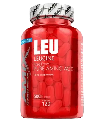 AMIX L-Leucine PURE 1000 мг (Левцин) -120 капсули, 60 дози