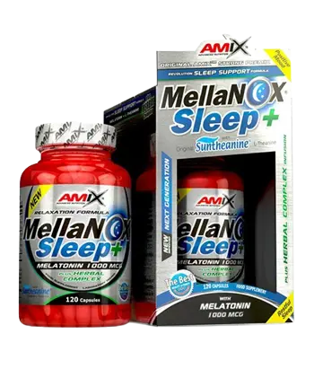 AMIX Mellanox® Sleep+ (Формула Подобряваща Съня) - 120 капсули, 120 дози