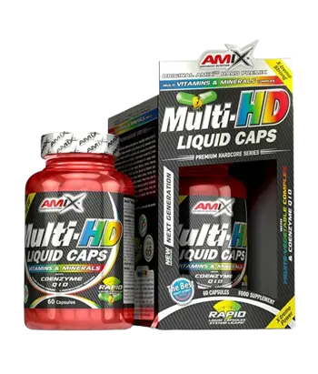 AMIX Multi-HD Liquid Caps (Витамини и Минерали) - 60 капсули, 60 дози