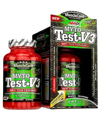 AMIX MytoTest V3 (Тестостеронов Модулатор) - 90 капсули, 45 дози