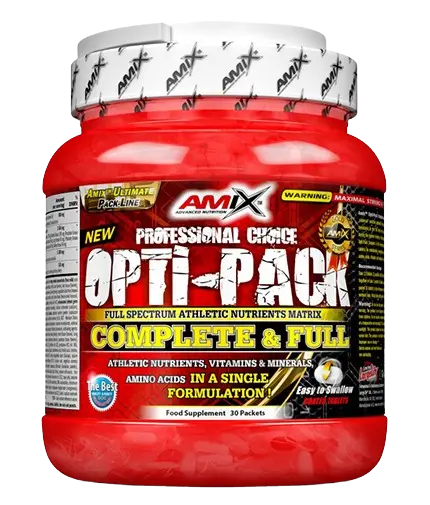 AMIX Opti Pack Complete & Full (All in One Продукт) - 30 пакета, 30 дози