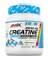 AMIX Performance Creatine Creapure 2500 мг Creapure® Креатин Монохидрат - 60 дъвчащи таблетки, 60 дози