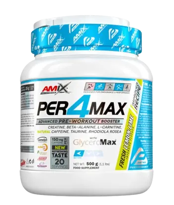 AMIX Performance Per4Max Booster (Предтренировъчна Формула) - 500 грама, 20 дози