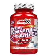 AMIX Pure Resveratrol 100 мг (Ресвератрол) - 60 капсули, 30 дози