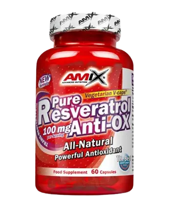 AMIX Pure Resveratrol 100 мг (Ресвератрол) - 60 капсули, 30 дози