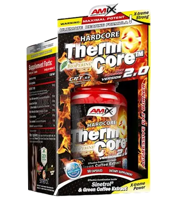 AMIX ThermoCore ™ Professional (Термогенен Фет Бърнър) - 90 капсули, 45 дози