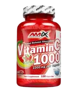AMIX Vitamin C /with Rose Hips/ 1000 мг (Витамин Ц) - 100 капсули, 100 дози