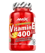 AMIX Vitamin E 400 IU (Витамин Е) - 100 гел капсули, 100 дози