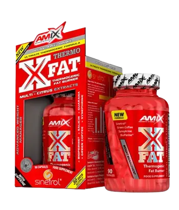 AMIX XFat THERMO Термогенен Фетбърнър - 90 капсули, 30 капсули