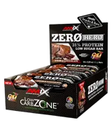 AMIX ZeroHero Protein Bar Box (Протеинов Бар) - 15 бара x 65 грама